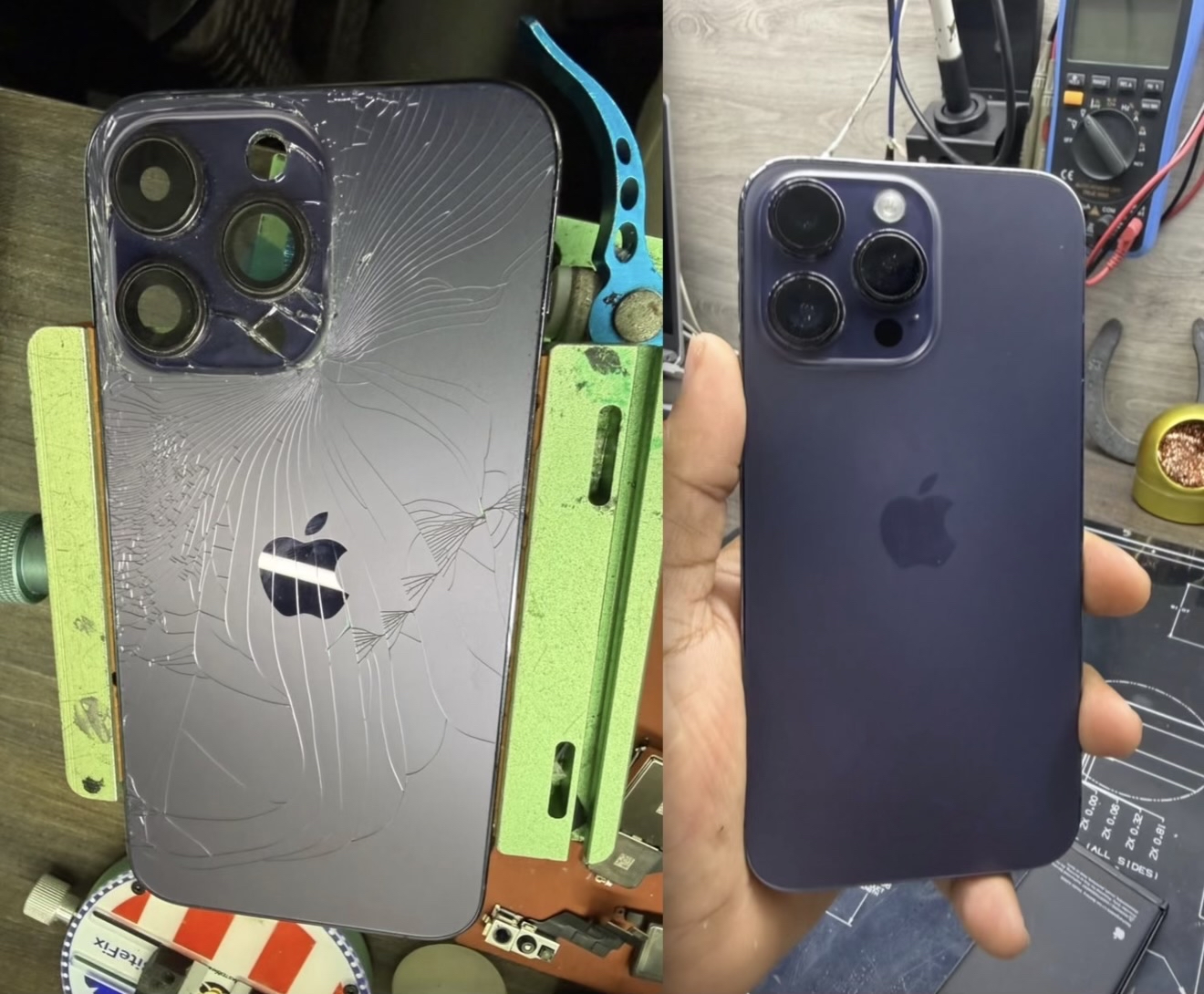 Cambio de tapa iPhone