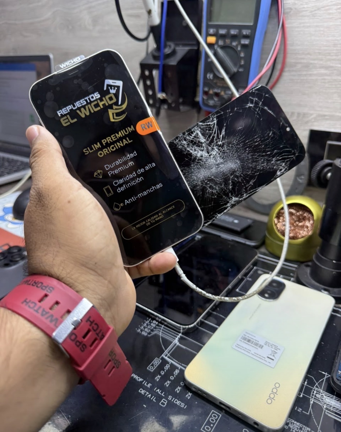 Reparación de pantalla iPhone