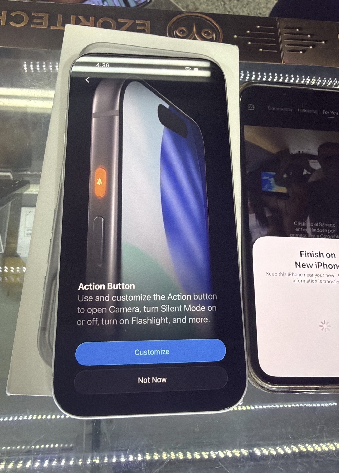 Transferencia de datos iPhone